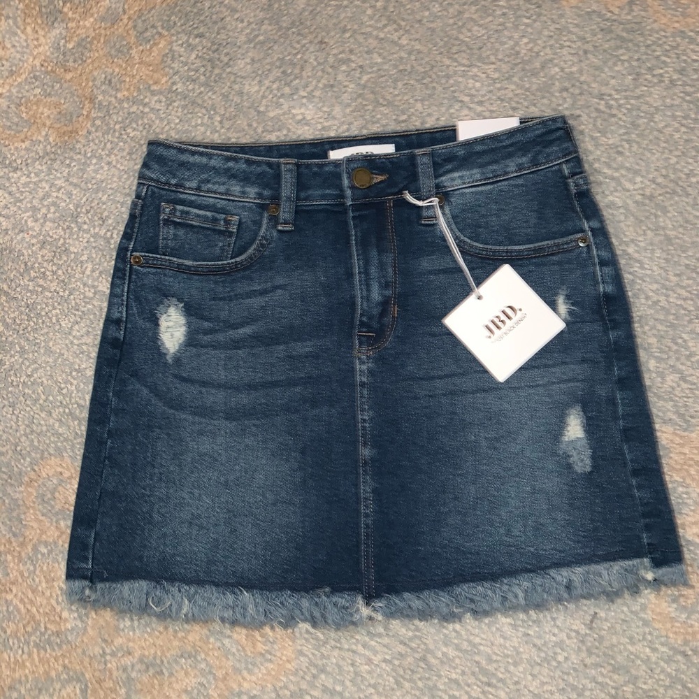 NWT Jean Skirt